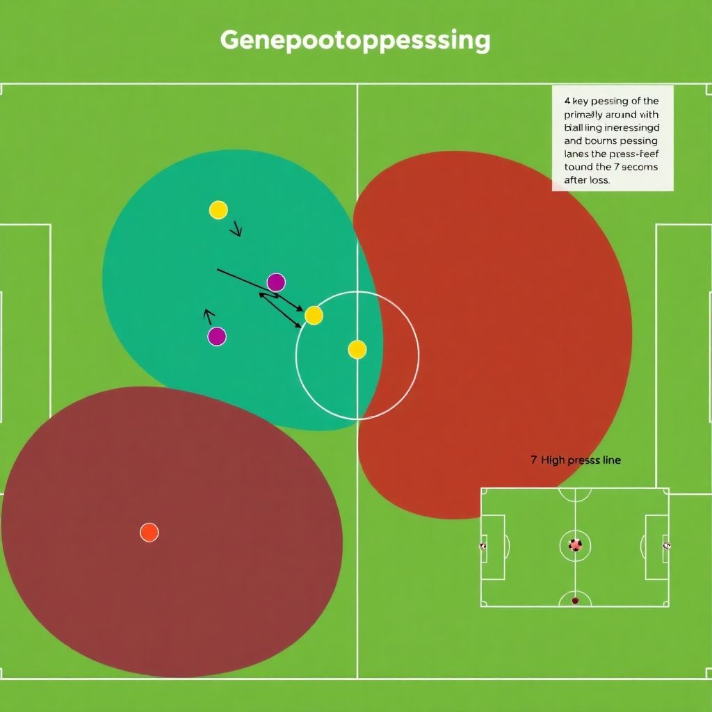 Гегенпрессинг: современные вариации и влияние на результаты матчей
