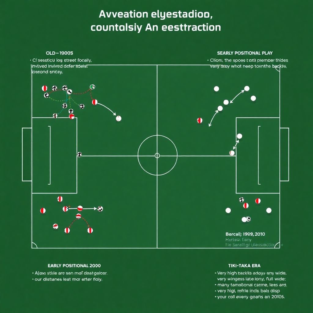 Эволюция стратегий владения мячом в футболе: как менялась тактика игры