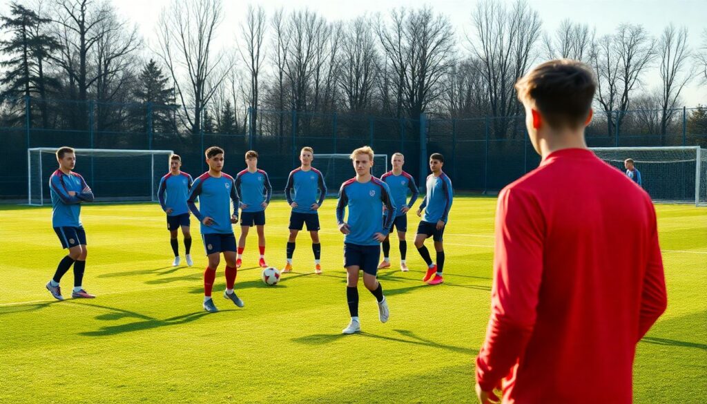 Изменения в роли центрального защитника при гегенпрессинге - иллюстрация