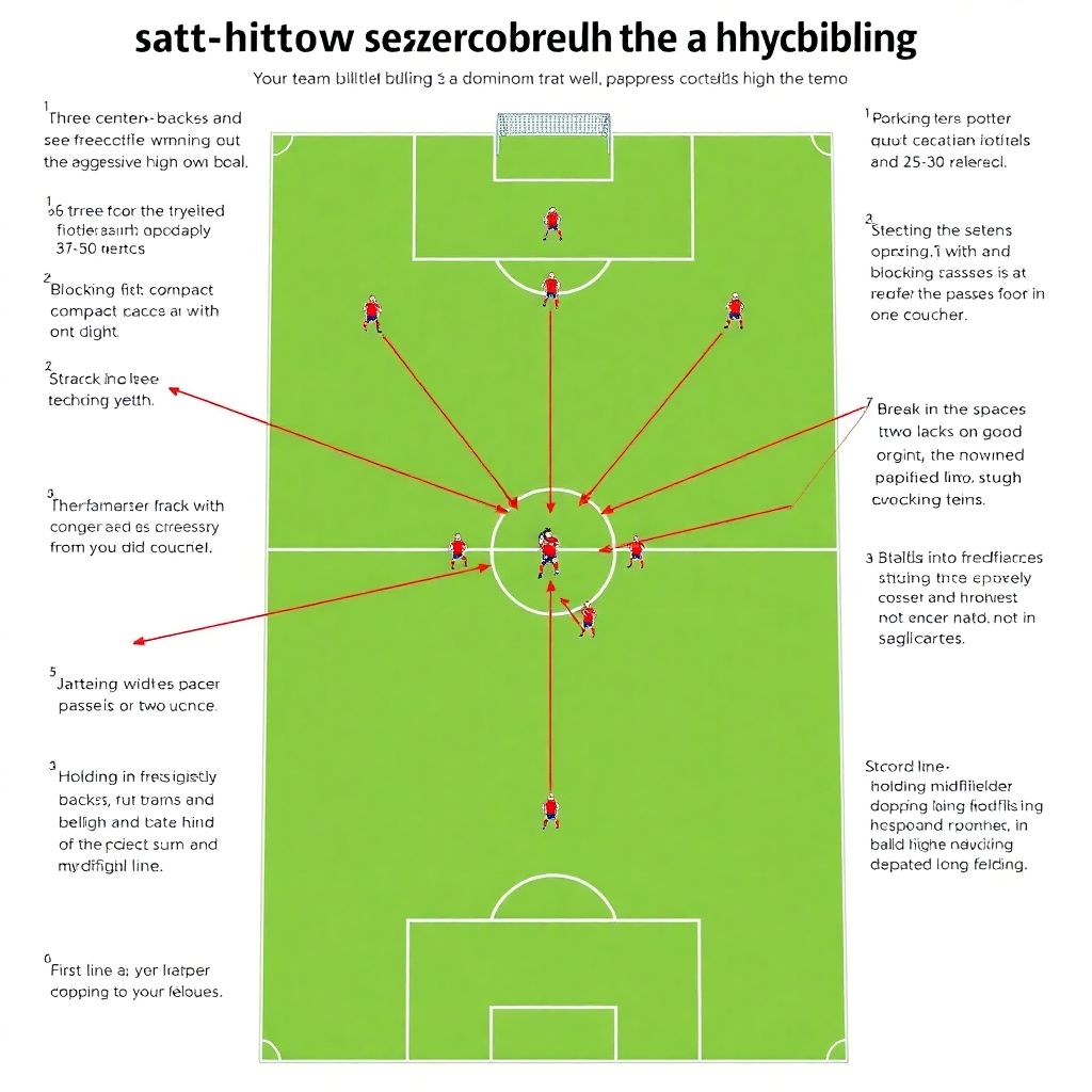 Тактика на матч против доминирующего соперника с высоким прессингом