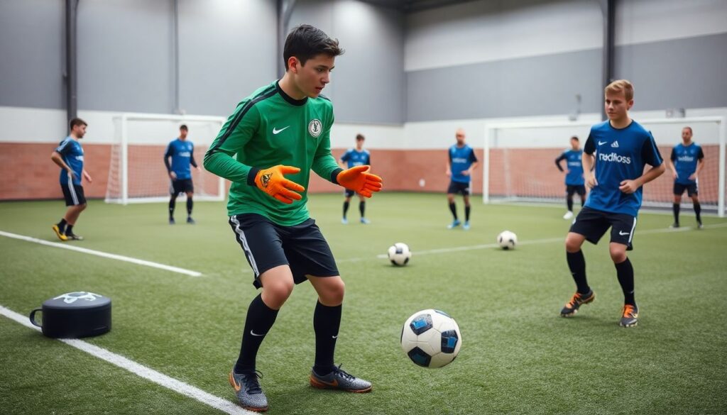 Голкиперы против высокого прессинга: адаптивные подходы - иллюстрация