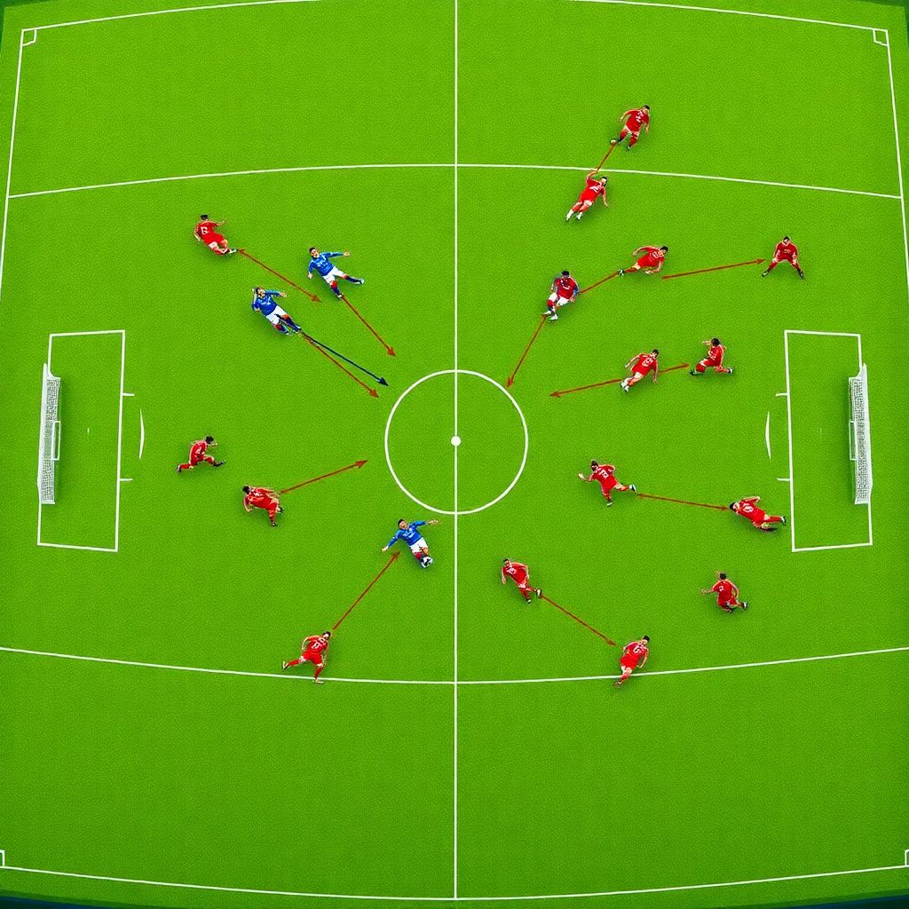 Стратегия перехода из обороны в атаку под давлением соперника