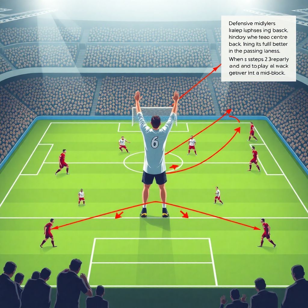 Изменение роли опорника в системах с высоким прессингом в современном футболе