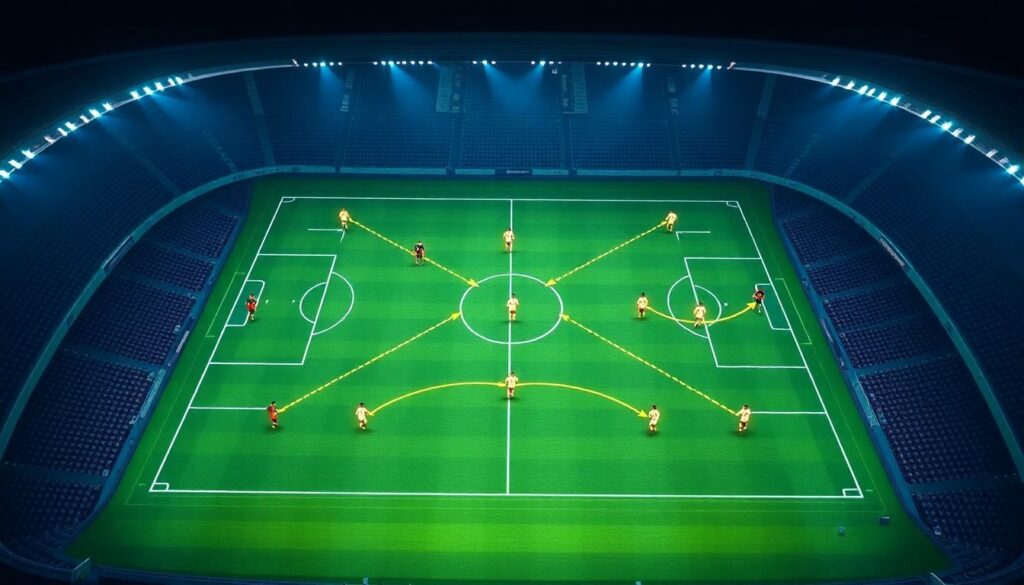 Эволюция схем с трёхцентровыми защитниками в европейских турнирах - иллюстрация