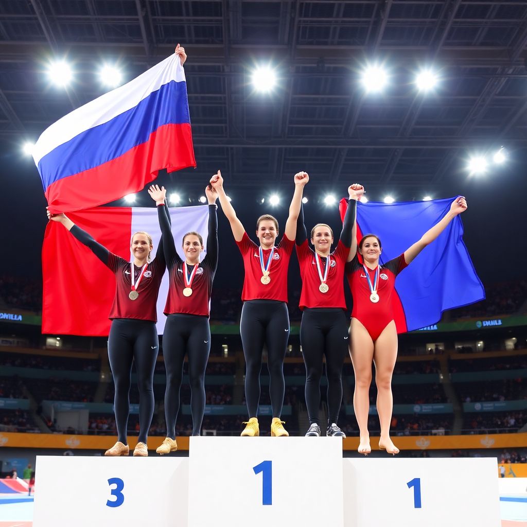 Российские гимнасты триумфально вернулись на Кубок мира в Котбусе, взяв 8 медалей