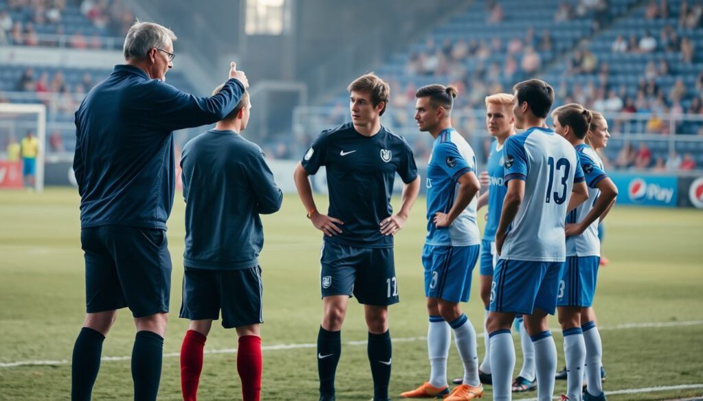 Тактика выездных матчей: противодействие высокий прессинг на чужой территории - иллюстрация