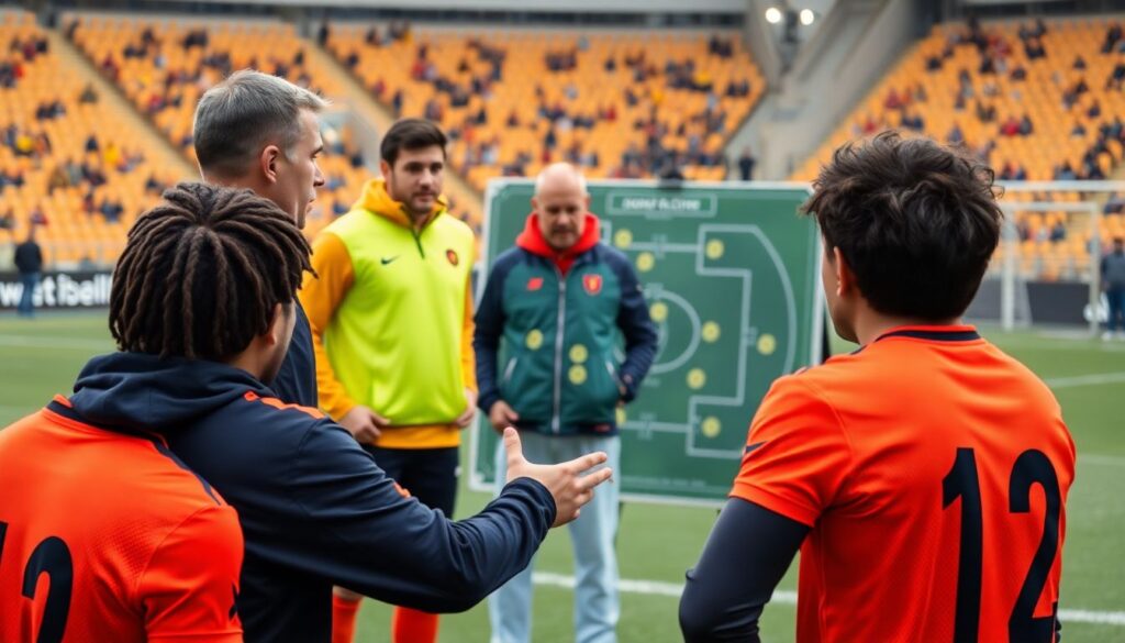 Тактика выездных матчей: противодействие высокий прессинг на чужой территории - иллюстрация