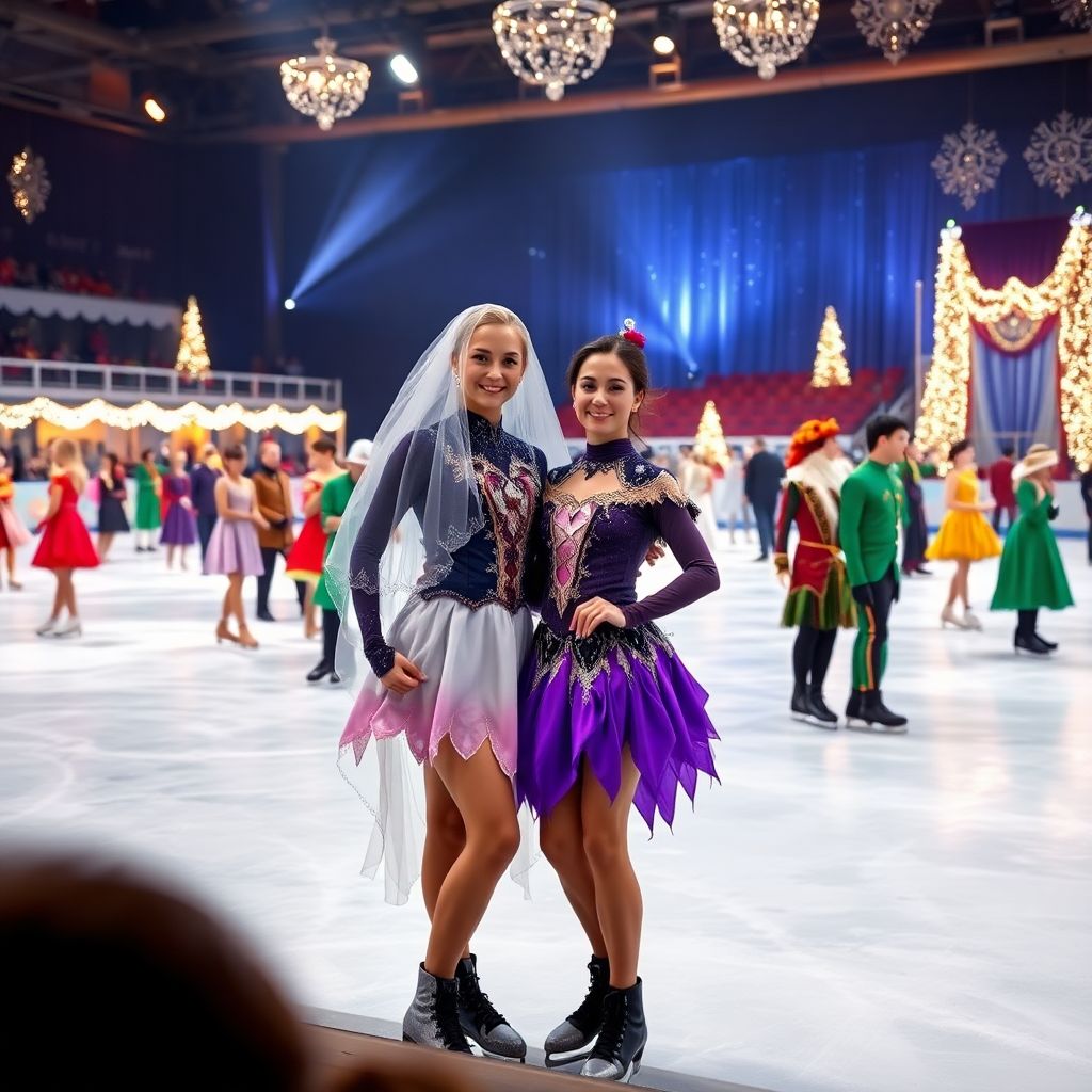 Фото со съемок Ледникового периода: Загитова, Туктамышева и образы