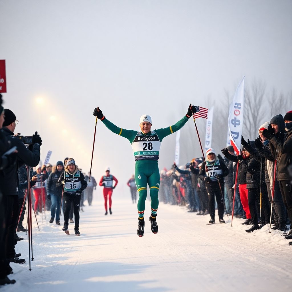 Большунов выиграл марафон 70 км в Мончегорске: спорный финиш и вердикт судей